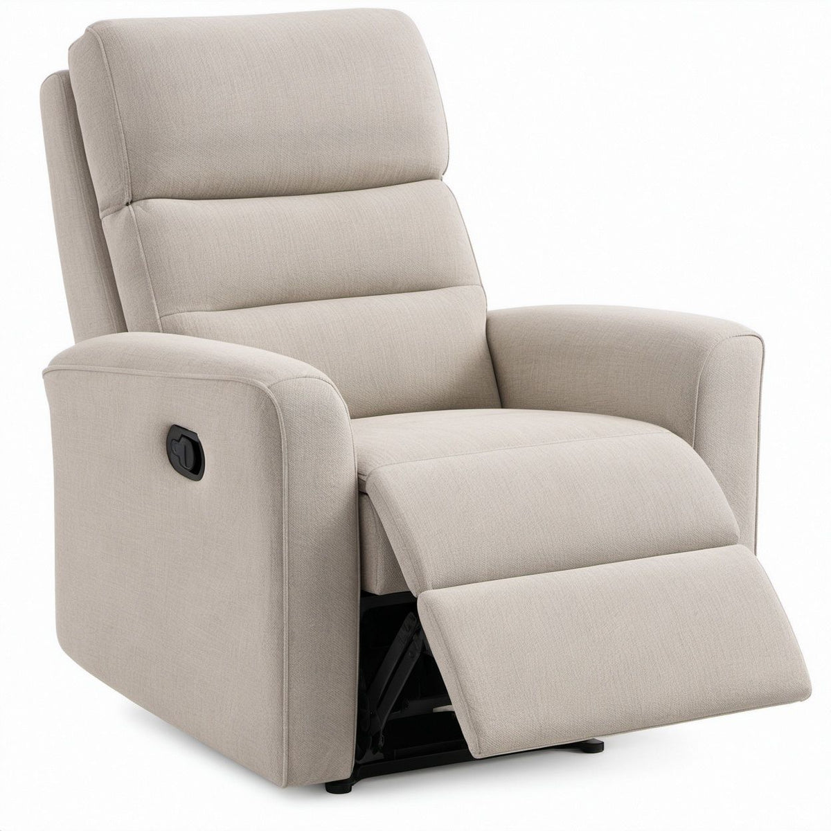 Manuell verstellbarer Relaxsessel Beige, 90 × 95 × 103 cm